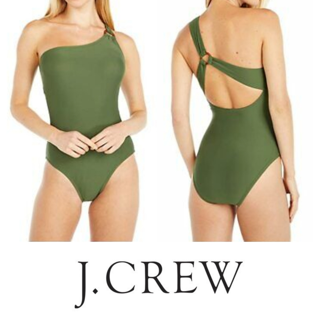 J. Crew | one shoulder one piece swimsuit 22 plus